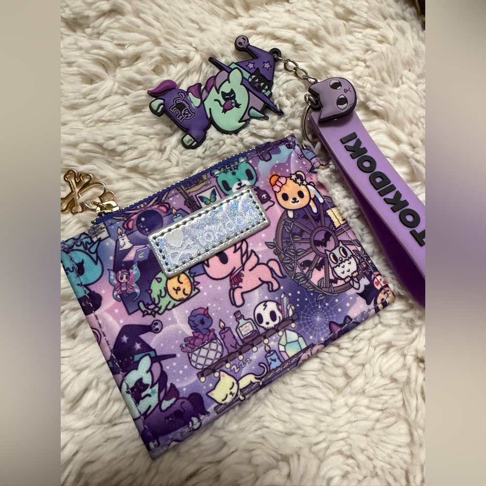 RESERVED tokidoki wallet on keychain